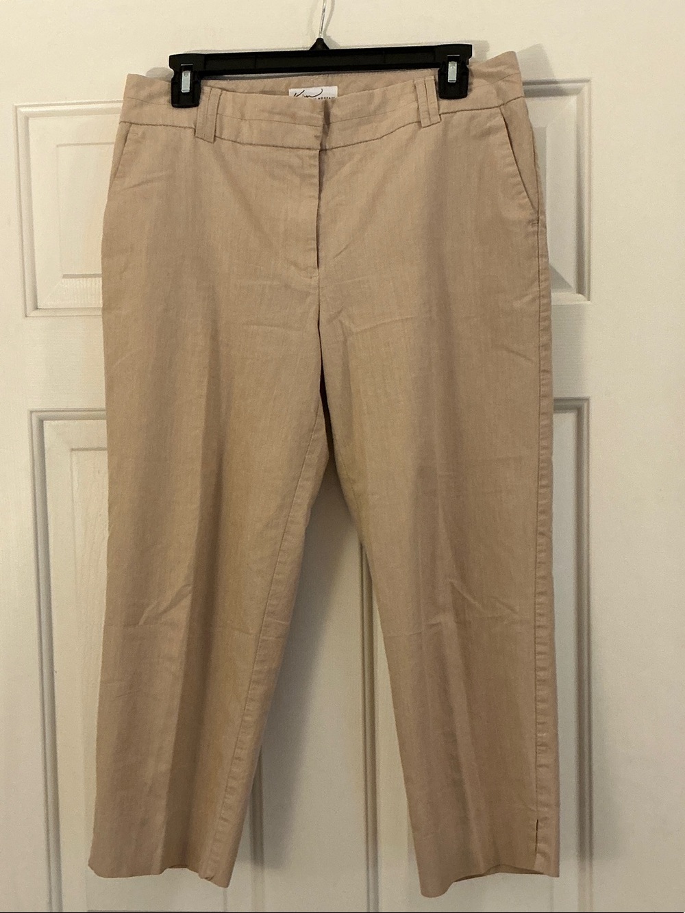 Kim Rogers Tan Capris size 8